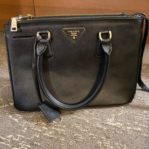 Prada Small Galleria Saffiano Purse Authentic